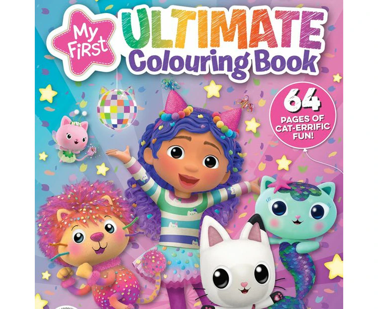 Gabby's Dollhouse My First Ultimate Colouring Book