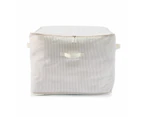 Linen Look Storage Bag, Extra Large, Stripe - Anko