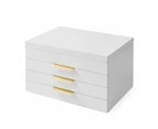 4 Tier White Jewellery Box - Anko