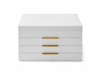 4 Tier White Jewellery Box - Anko