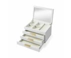 4 Tier White Jewellery Box - Anko