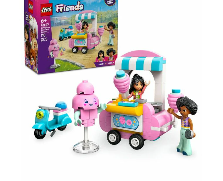 LEGO® Friends Candyfloss Stand and Scooter 42643