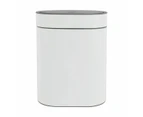 4L Push Top Bin, White - Anko