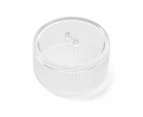 Set of 3 Clear Linear Round Organisers - Anko