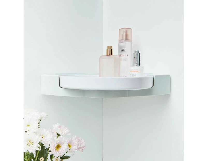 Rotating Corner Bathroom Shelf - Anko