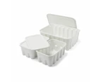 Set of 3 Moulded Plastic Tubs - Anko