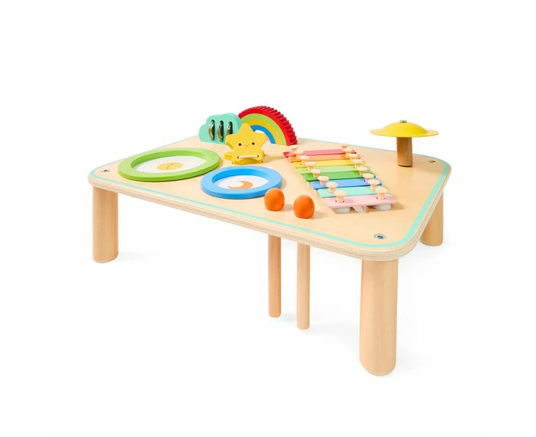 8 Piece Wooden Music Table - Anko