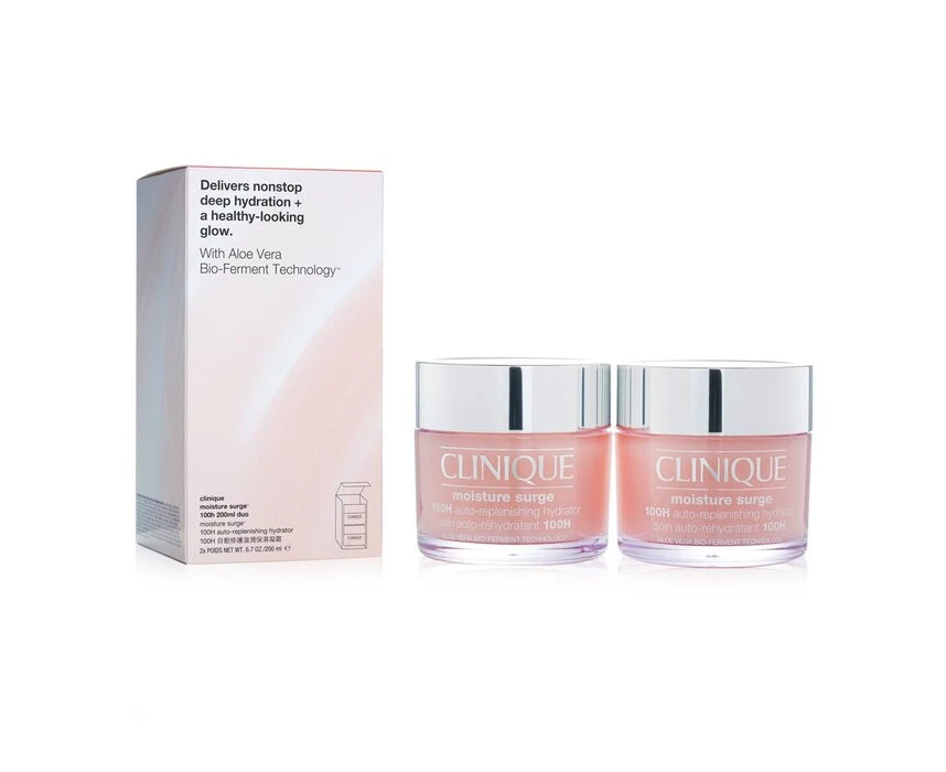 Clinique Moisture Surge 100H AutoReplenishing Hydrator (Jumbo Size) Duo Pack 2x200ml/6.7oz