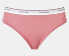 Calvin Klein Women's Balance Bikini Briefs 3-Pack - Nymph Thigh/Pink Blossom/Grey Heather