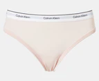 Calvin Klein Women's Balance Bikini Briefs 3-Pack - Nymph Thigh/Pink Blossom/Grey Heather