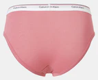 Calvin Klein Women's Balance Bikini Briefs 3-Pack - Nymph Thigh/Pink Blossom/Grey Heather