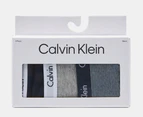 Calvin Klein Women's Carousel Bikini Briefs 3-Pack - Shoreline/Grey Heather/Black