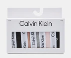 Calvin Klein Women's Carousel Thongs 5-Pack - Black/Grey Heather/Nymph's Thigh/Cedar/CK Black