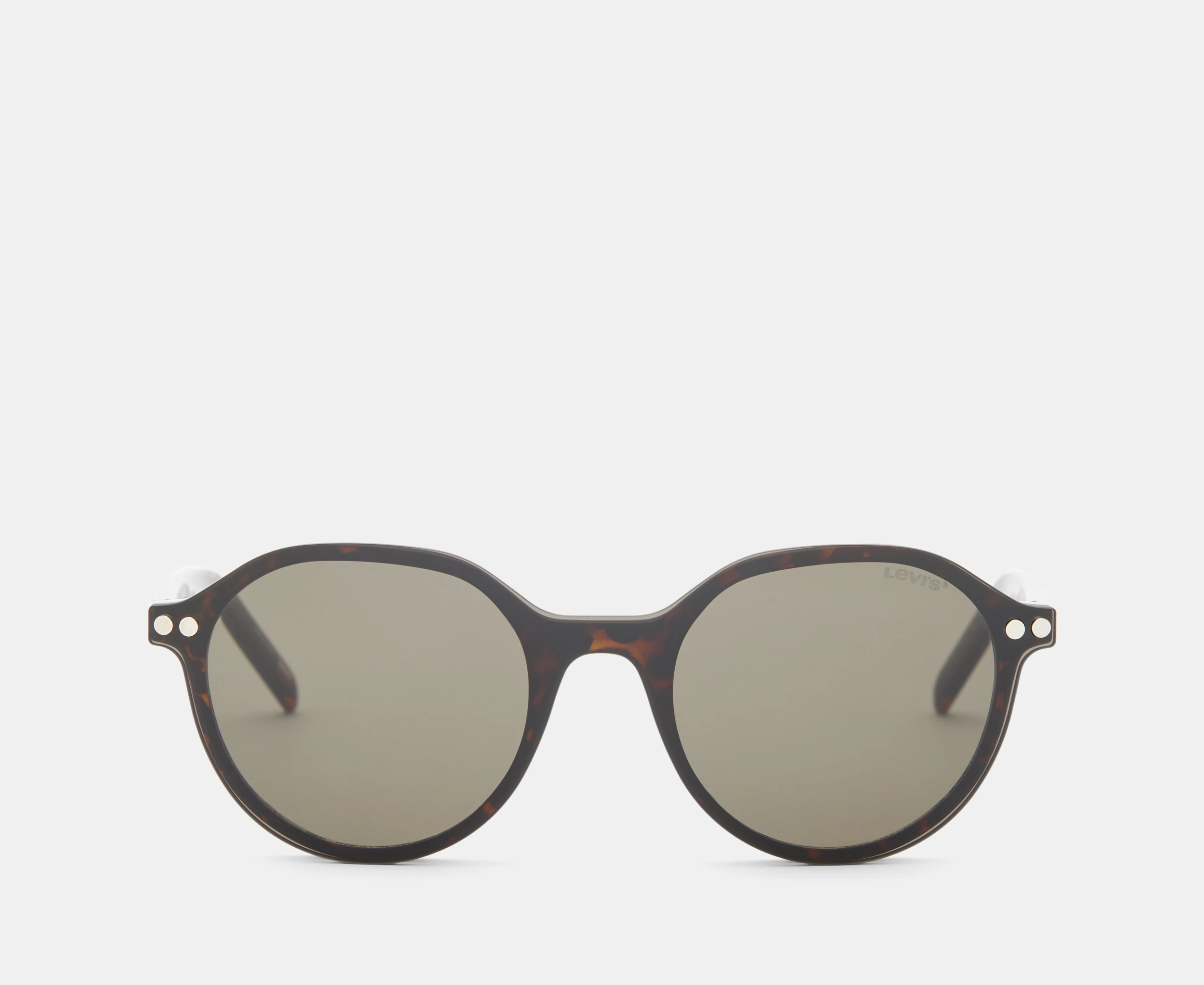 Levi's Unisex LV1017CS Clip-On Sunglasses - Havana/Grey