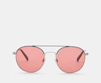 Levi's Unisex LV1013/S Aviator Sunglasses - Palladium/Pink