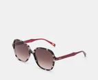 Levi's Women's LV5015S Round Sunglasses - Pink/Havana/Brown