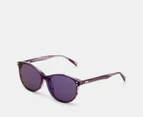 Levi's Unisex LV5012CS Clip-On Sunglasses - Pink Violet/Violet