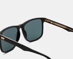 Levi's Men's LV5004/S Wayfarer Sunglasses - Black/Green