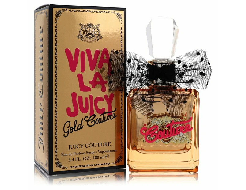 100Ml Viva La Juicy Gold Couture Eau De Parfum Spray By Juicy Couture