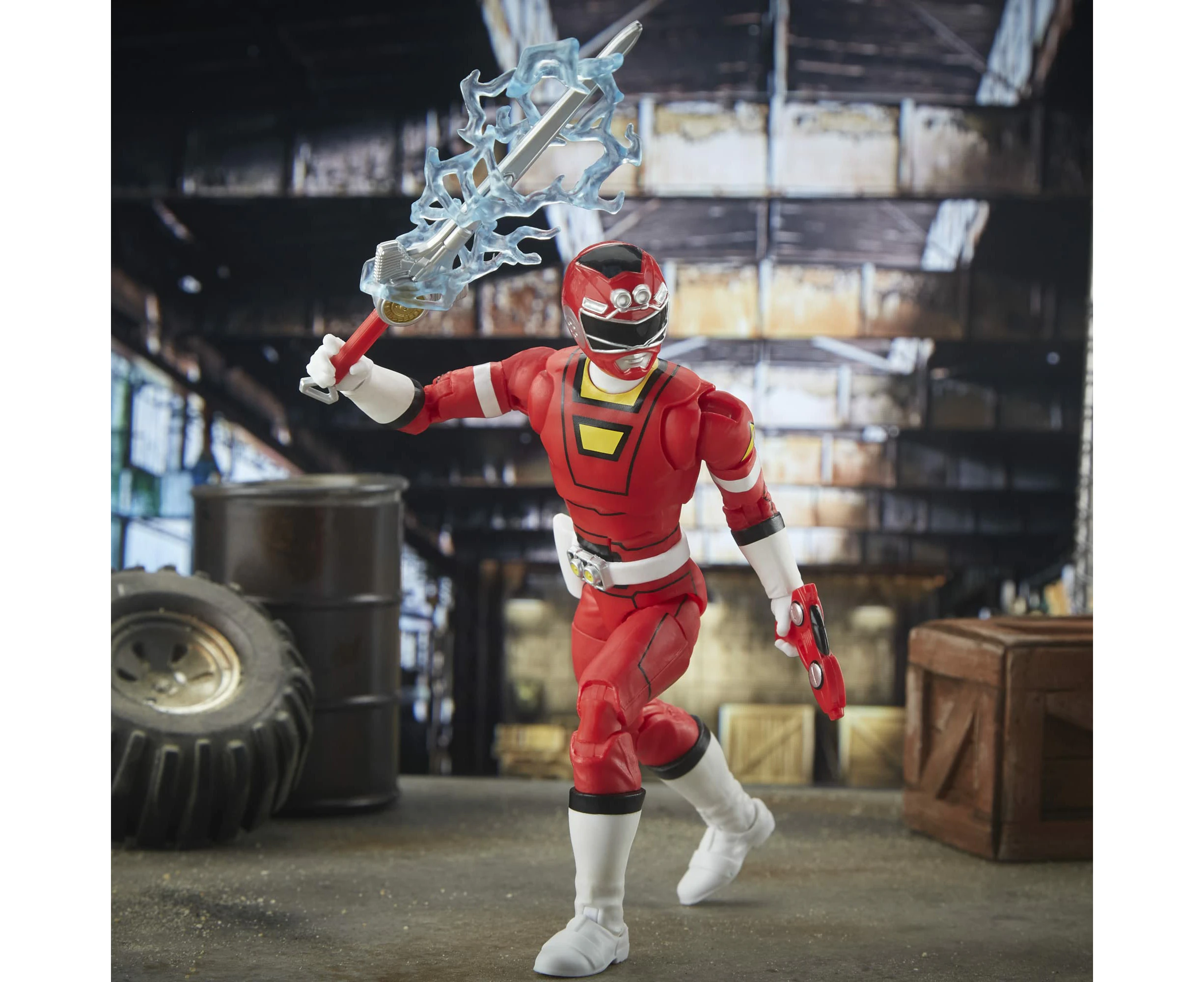 Power Rangers Lightning Collection 6-inch Turbo Red Ranger Action Figure!