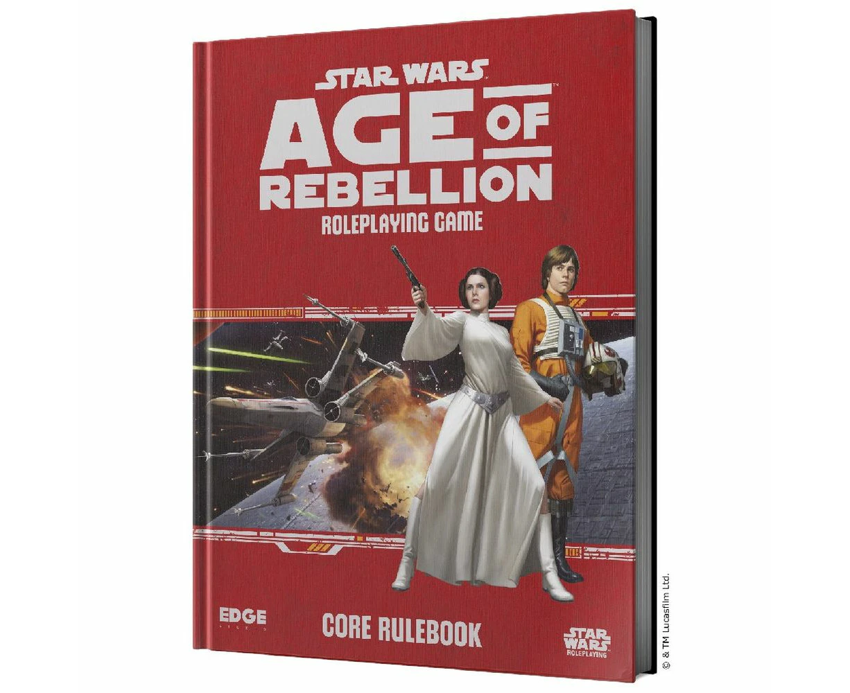 Star Wars Rpg: Age Of Rebellion Core Rulebook