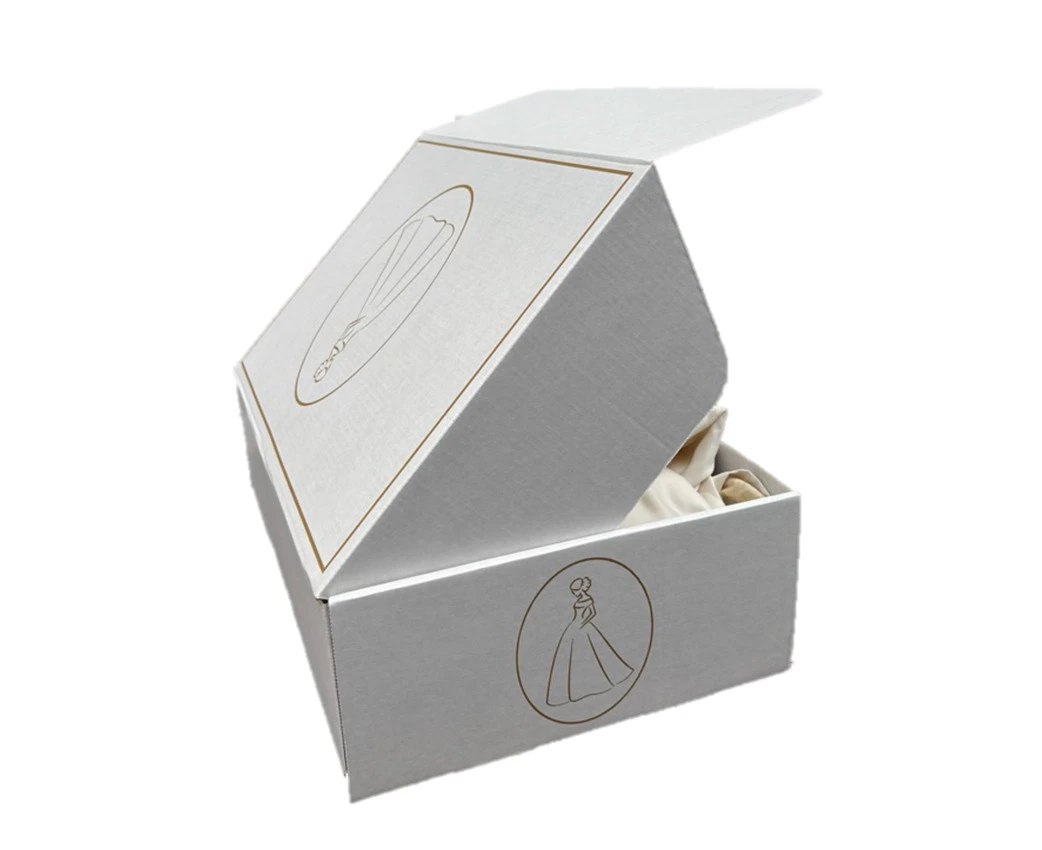 Wedding Dress Storage Preservation Box White - SMALL Includes White Acid Free Tissue Paper