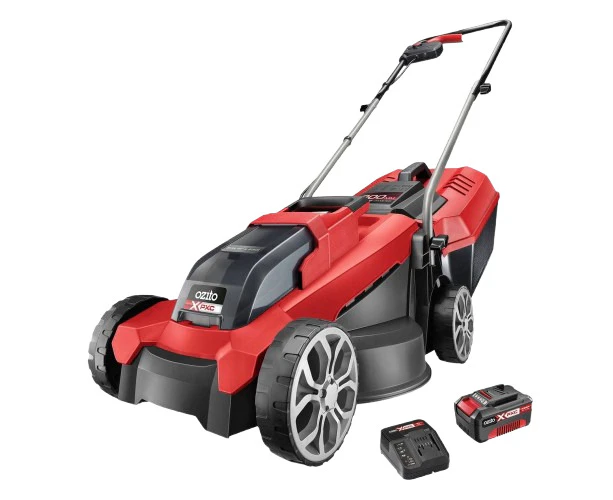 Ozito PXC 18V 300mm Brushless Lawn Mower 4.0Ah Kit