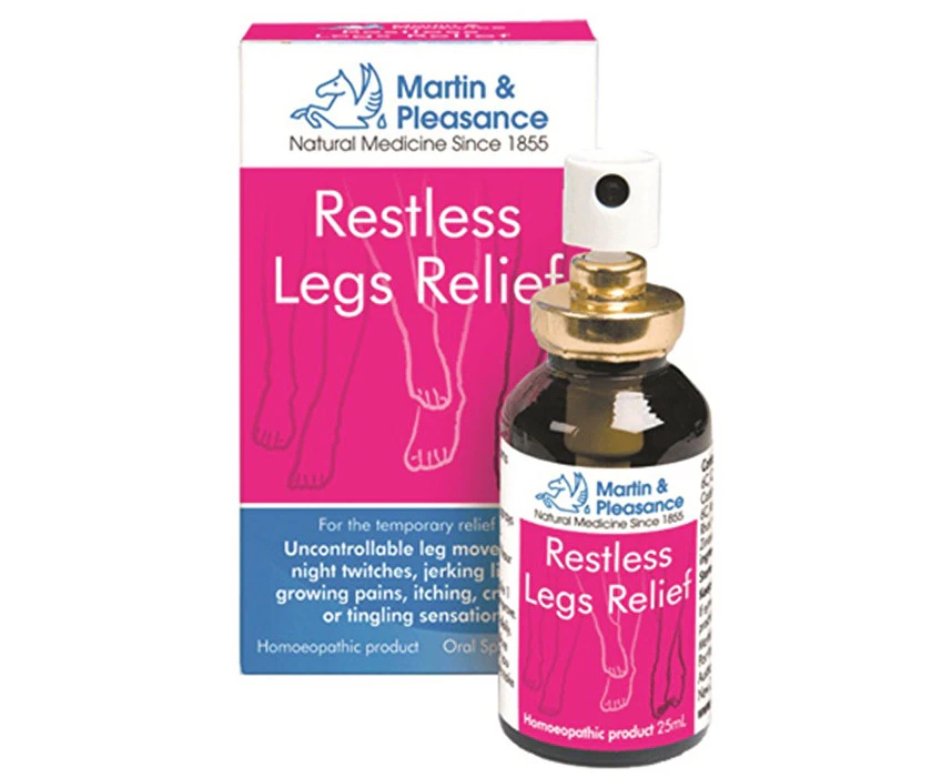 Martin & Pleasance Homoeopathic Complexes Restless Legs Relief Spray 25ml