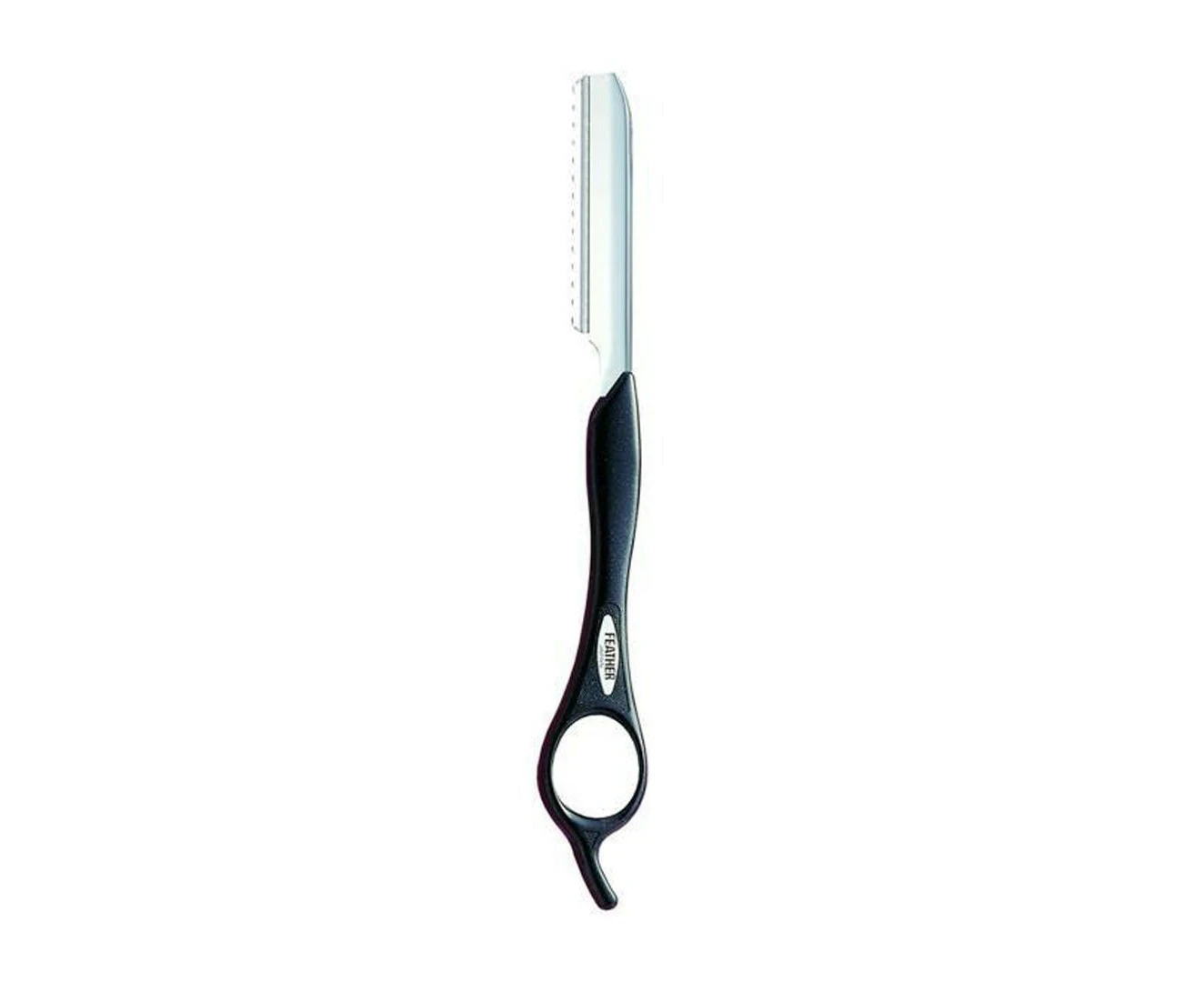 Feather Styling Razor Black 17cm Handle