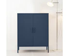 ArtissIn Buffet Sideboard Metal Cabinet - SWEETHEART Blue