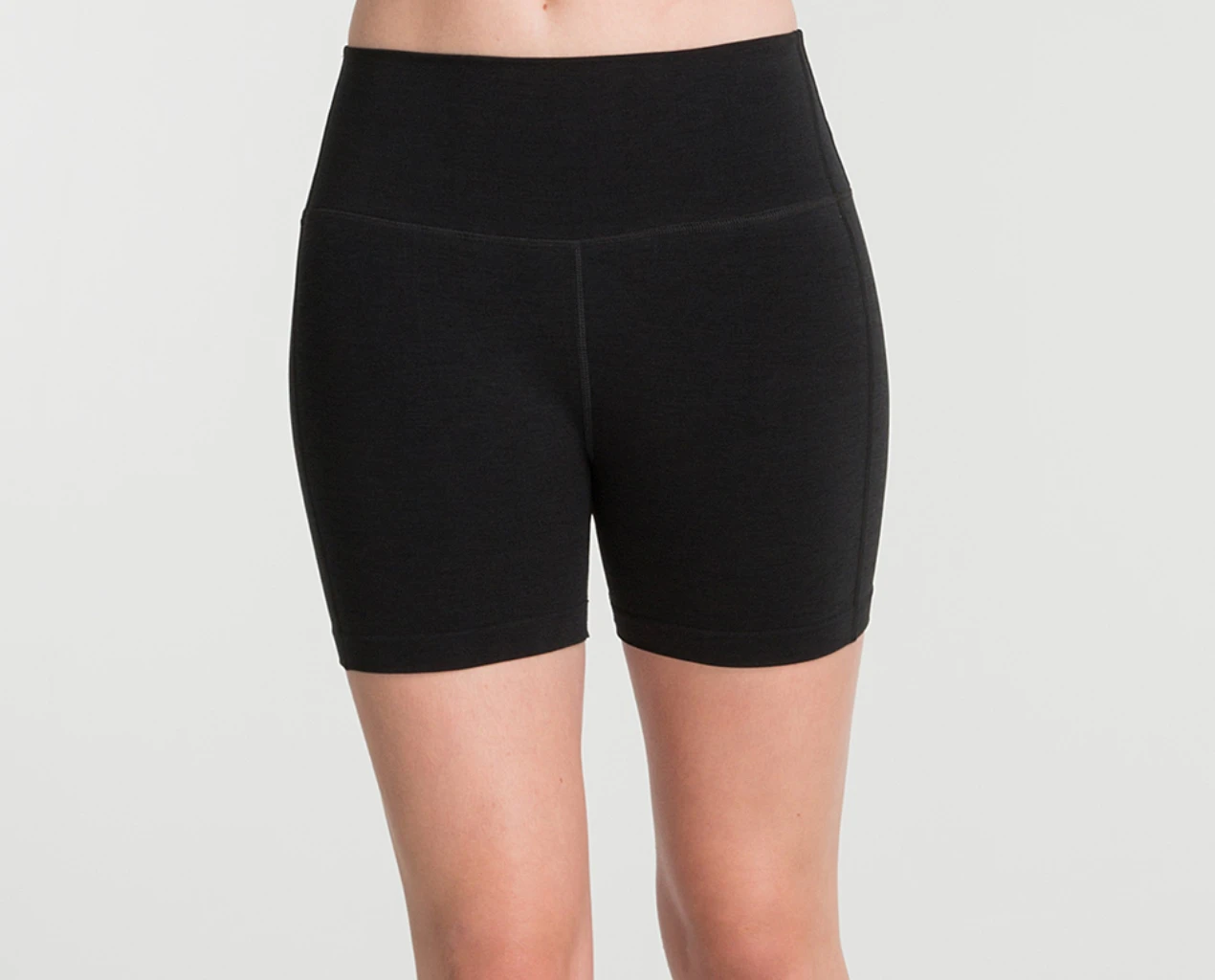 Jerf  Womens Aruba Black Seamless Active Shorts