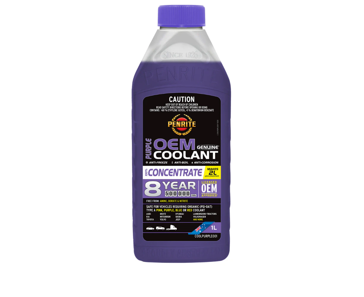 Penrite Purple OEM Concentrate Coolant 1L COOLPURPLE001