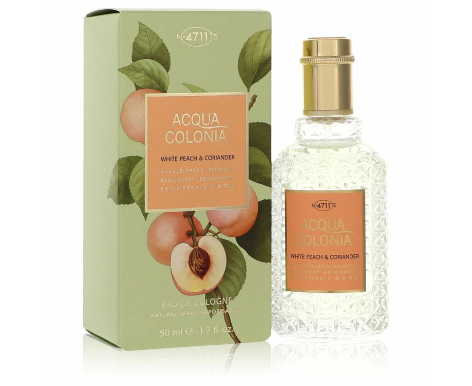 50 Ml 4711 Acqua Colonia White Peach And Coriander Perfume Unisex