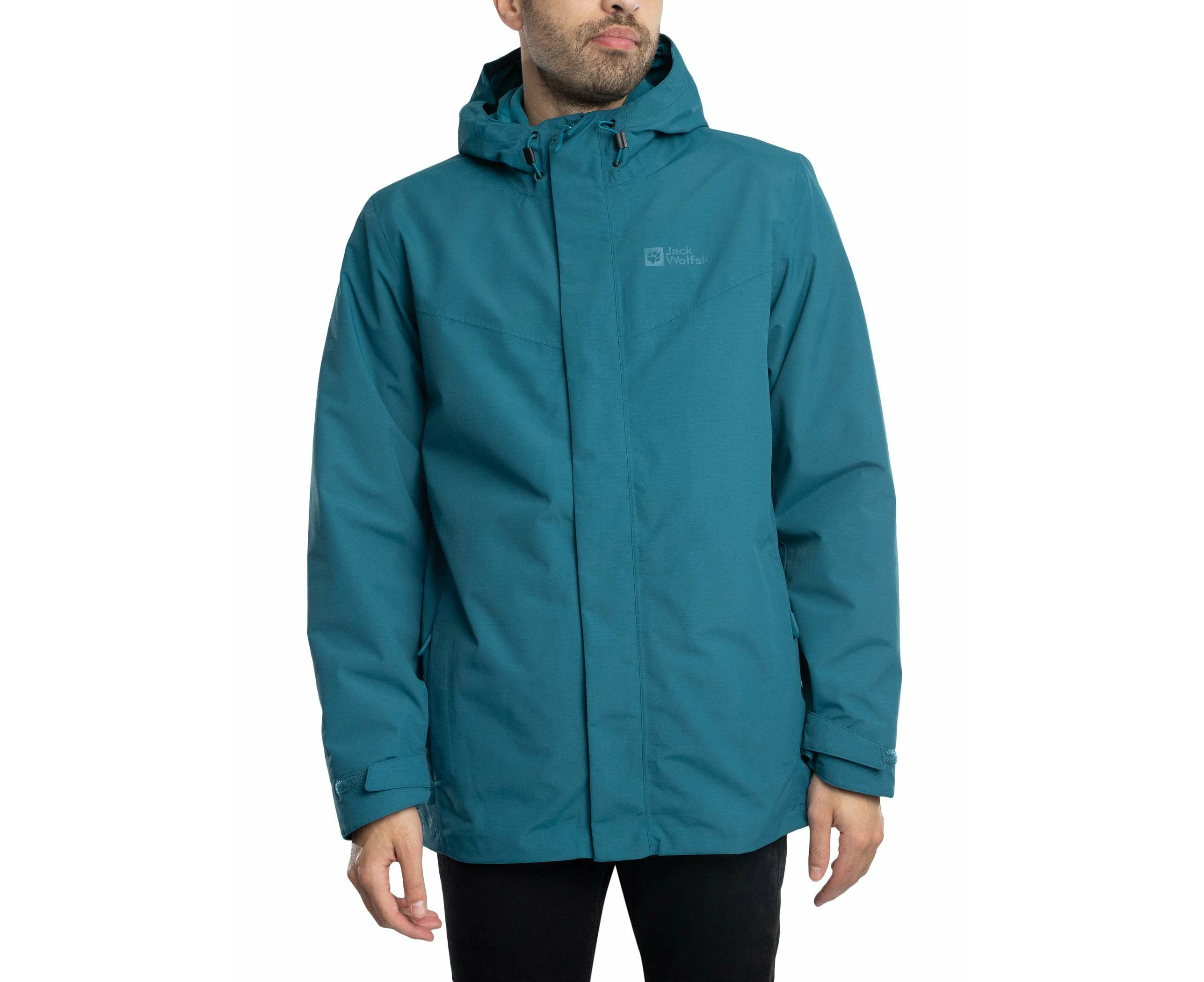 Jack Wolfskin Men's Altenberg 3 In 1 Jacket - Blue