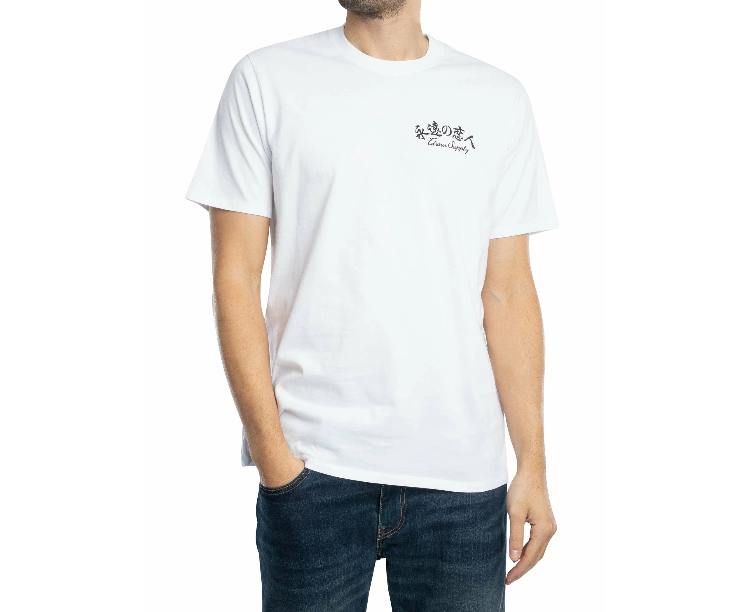 Edwin Men's Forever Lover T-Shirt - White