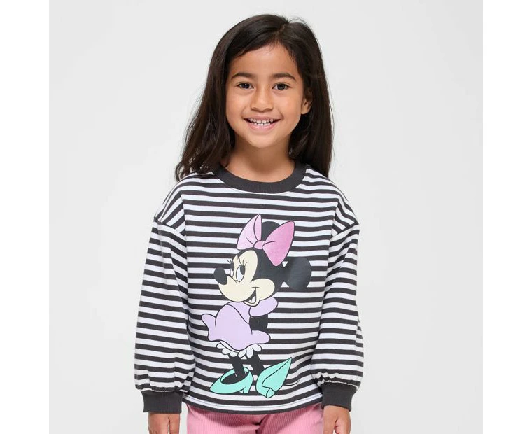 Disney Minnie Mouse Jumper and Bike Short 2 Piece Set