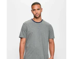 Australian Cotton Textured Stripe Sleep T-Shirt - Maxx