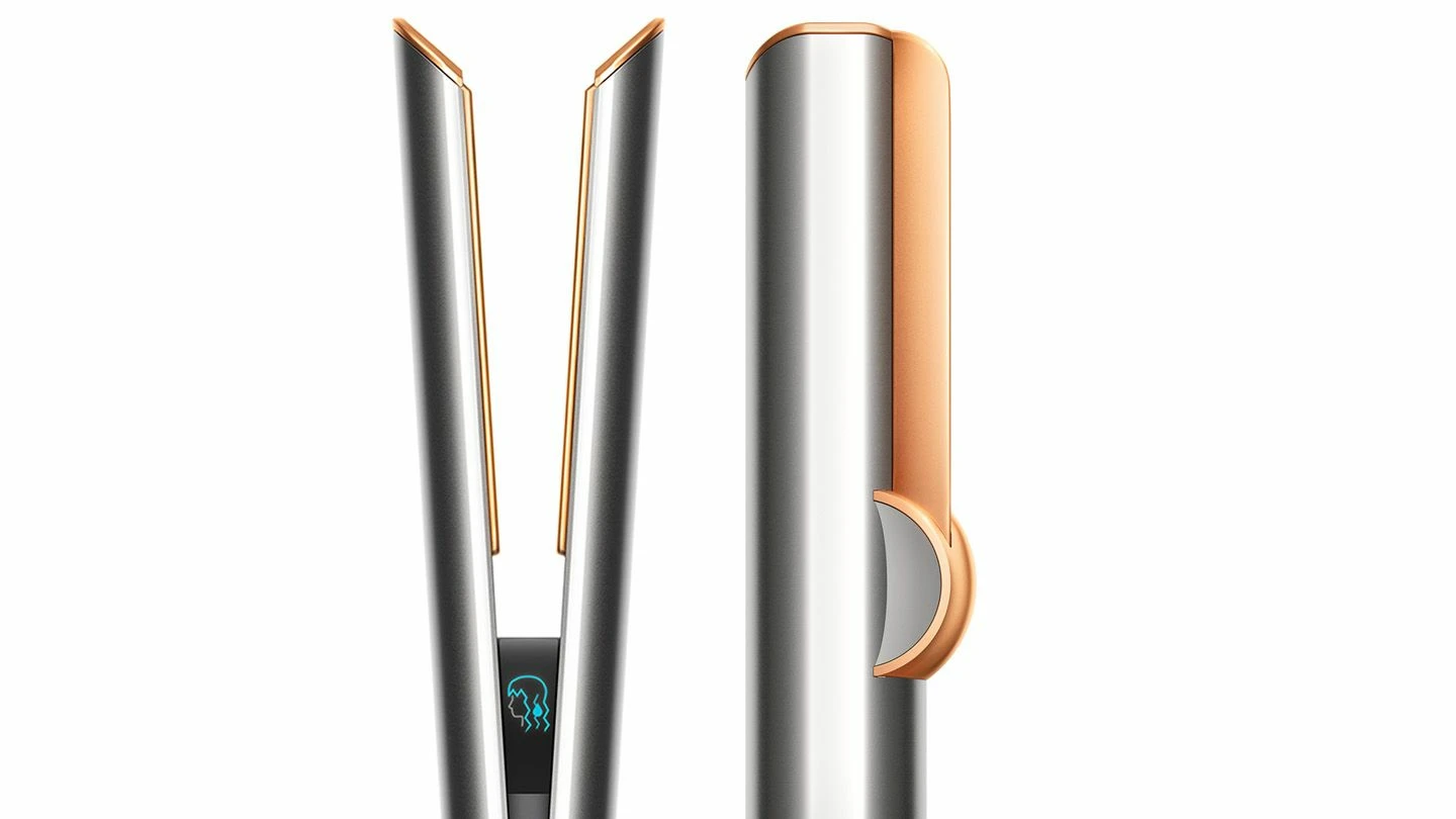 Dyson  Airstrait™ straightener and dryer (Bright Nickel/Rich Copper) - Refurbished Grade B