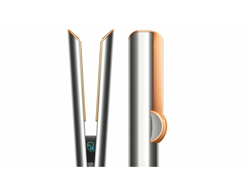 Dyson  Airstrait™ straightener and dryer (Bright Nickel/Rich Copper) - Refurbished Grade B