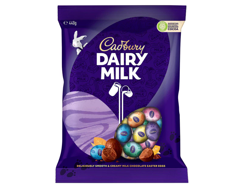 Cadbury Dairy Milk Easter Egg Bag 440g