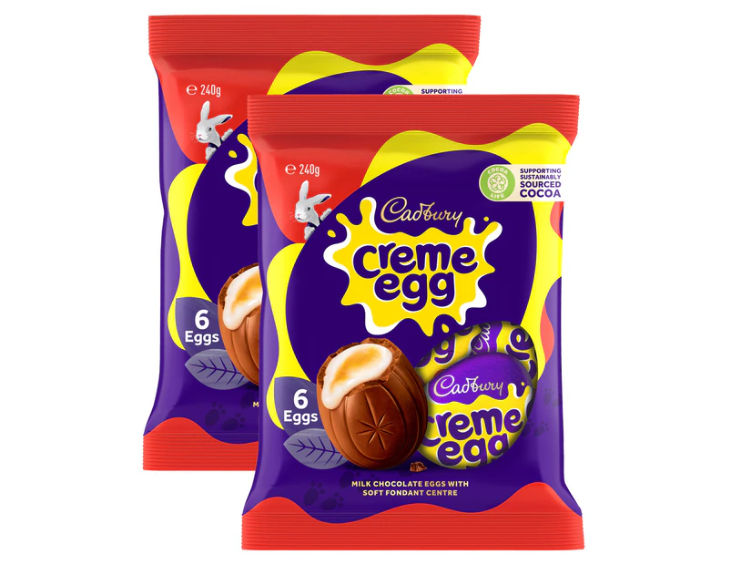 2 x Cadbury Creme Egg Bag 240g