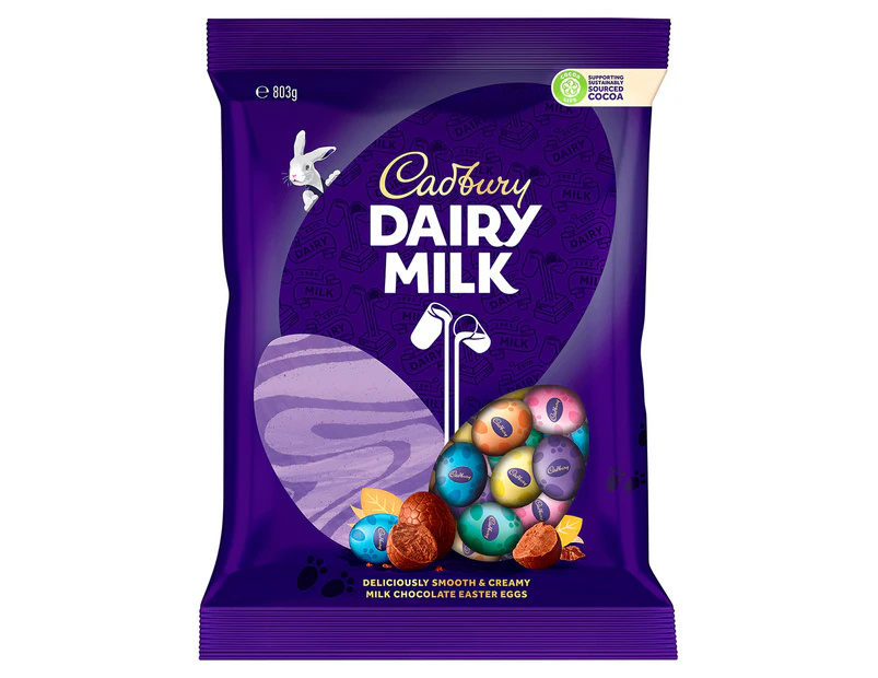 Cadbury Dairy Milk Easter Egg Bag 803g