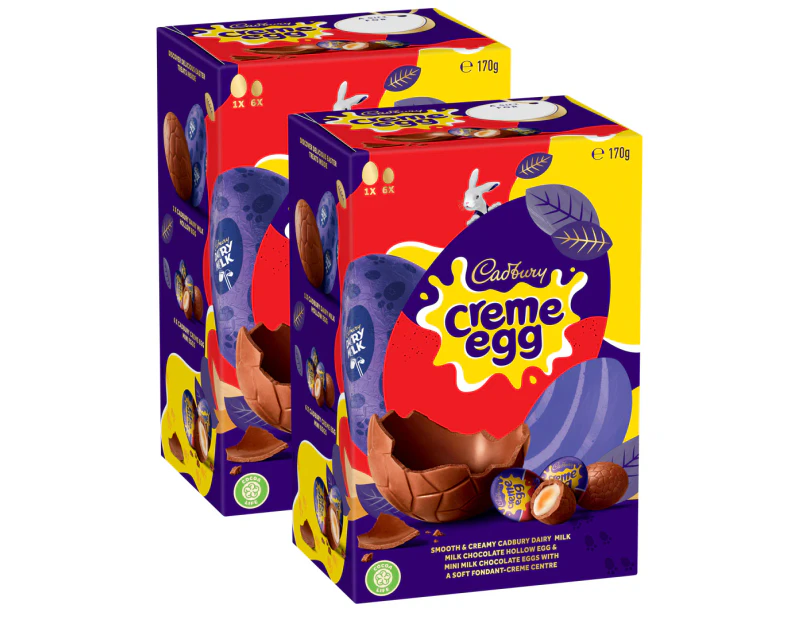 2 x Cadbury Creme Egg Gift Box 170g