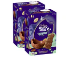 2 x Cadbury Dairy Milk Bubbly Gift Box 228g