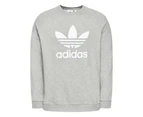 Adidas Mens Classic Crewneck - Grey