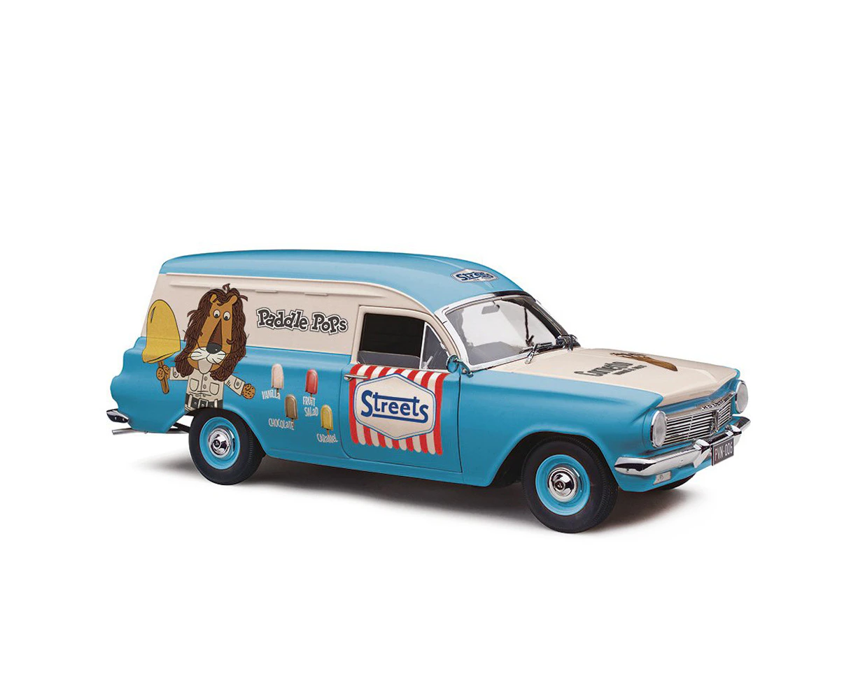 Classic Carlectables 1:18 Scale Holden EH Panel Van Streets Paddle Pops Model