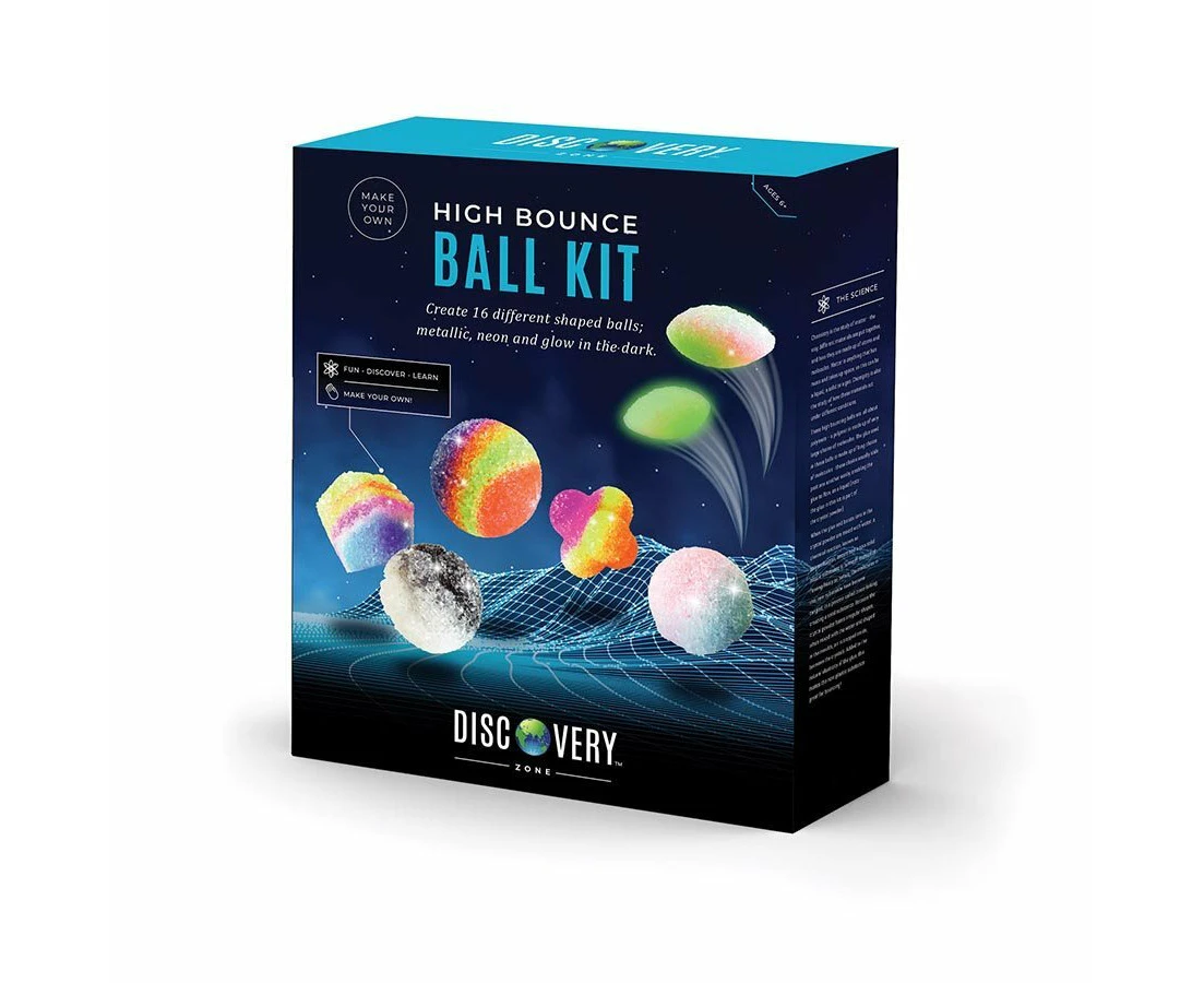 IS Gifts Make Your Own DIY High Bounce Ball Kit Kids Educational Science Toy 6y+