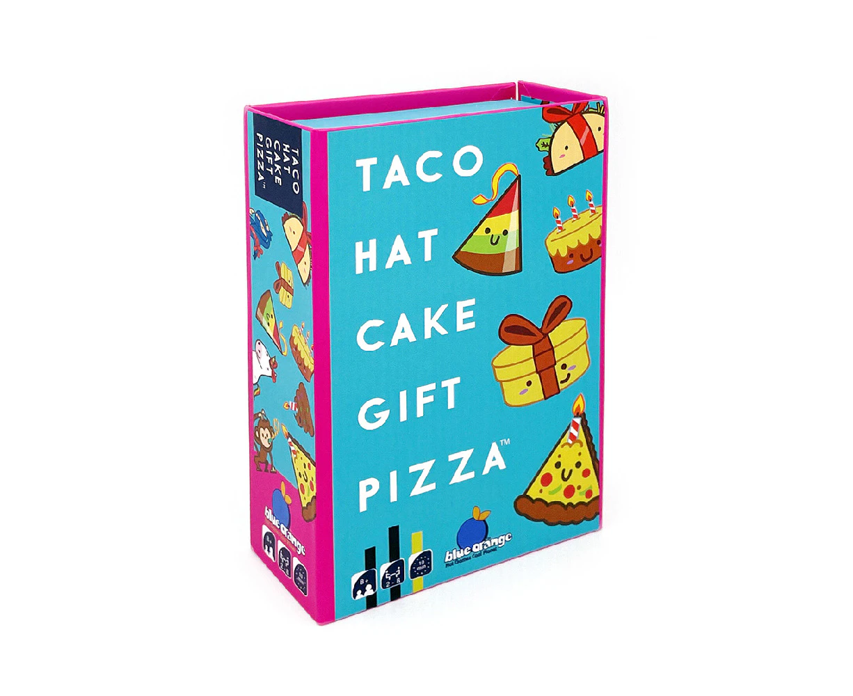 Blue Orange Games Taco Hat Cake Gift Pizza 2-8 Players Kid/Children Card Game 8+