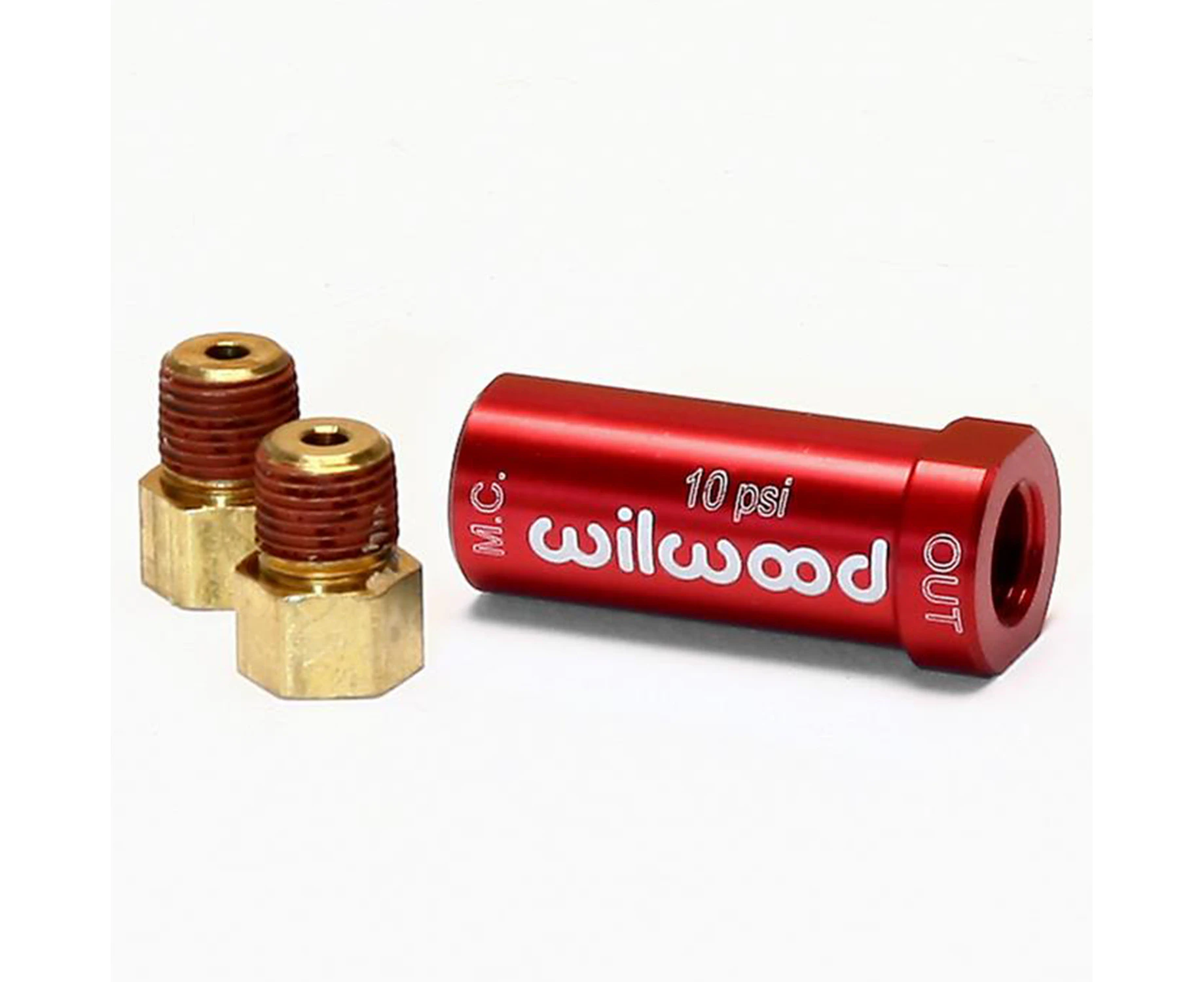 Wilwood Kit, Rpv, 10Lb, Inline, Red W/Fitting