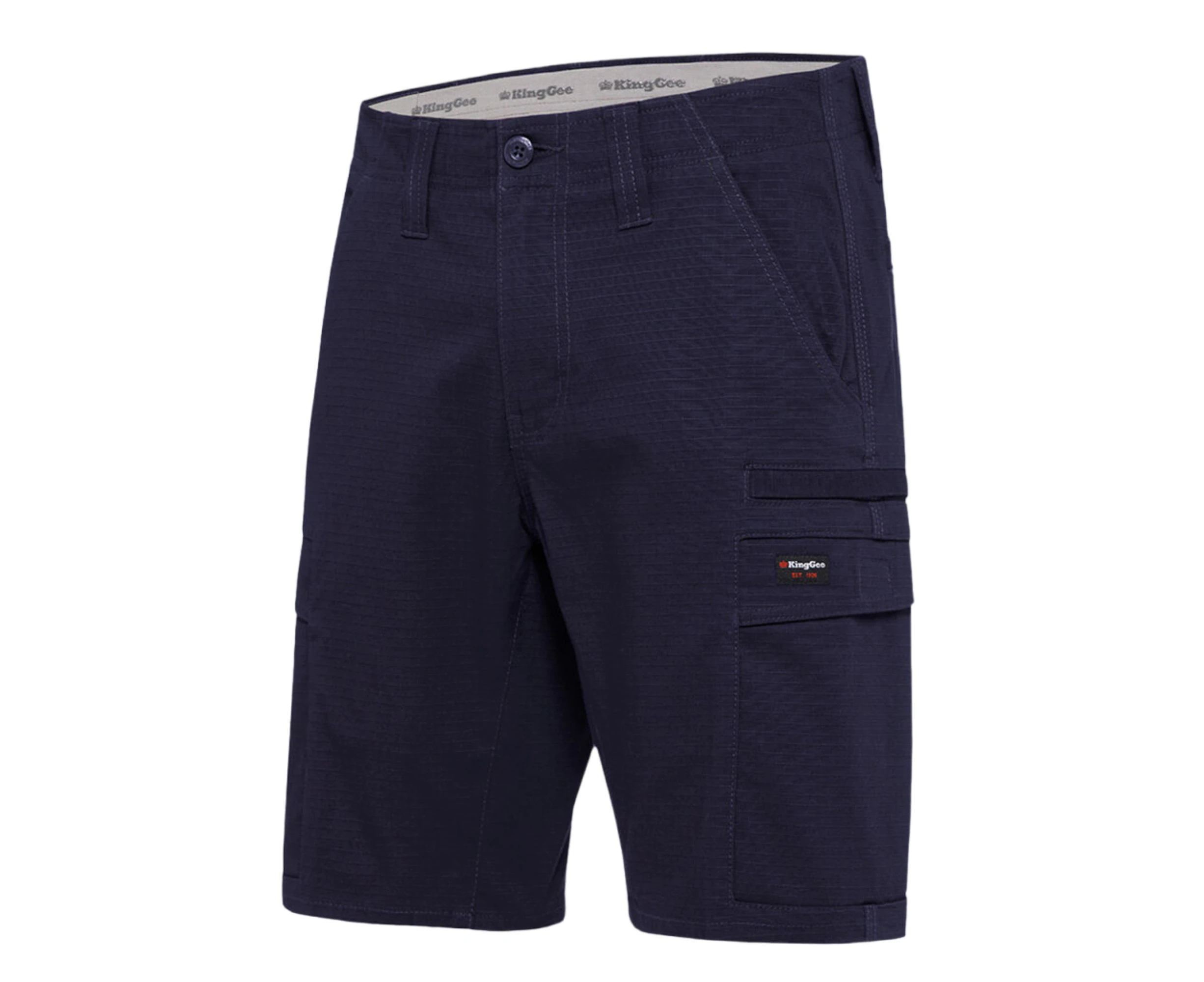 KingGee Men's Workcool Pro Stretch Work Shorts - Navy